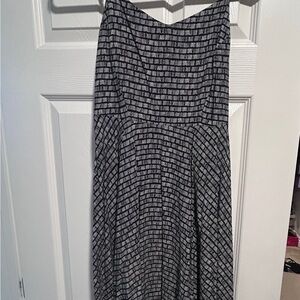 Old Navy Black and White Maxi Dress